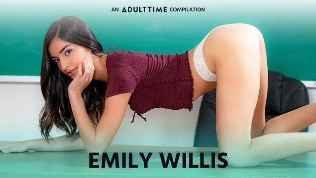 Emily WIllis Creampie, Threesome , Rough Sex & More COMP