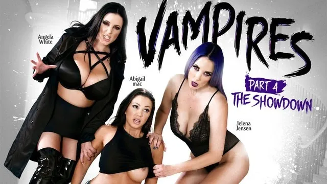 Vampire Angela White And Her Leader Hard Fuck Abigail Mac To Make Her Part Of The Coven