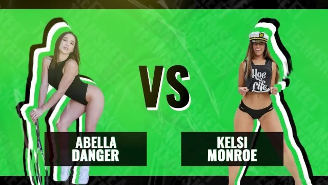 Battle Of The Babes Abella Danger vs Kelsi Monroe The Best Big Bouncing Booty Trophy